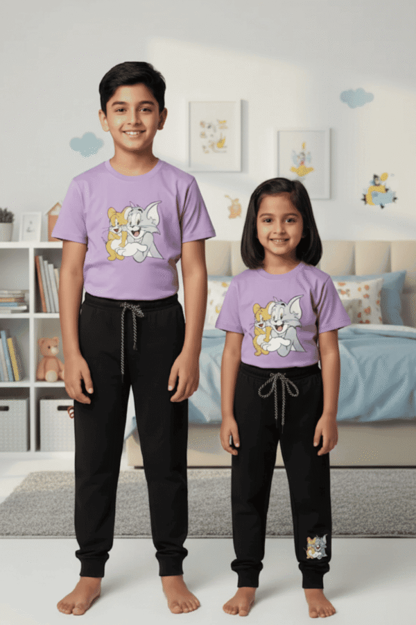 Tom and Jerry T-shirt and Jogger Set (Unisex)