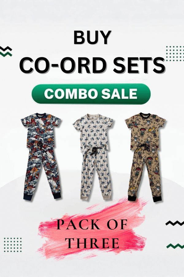 Combo of 3 Co-ord-set Pack - Ultimate Co-Ord Set Trio Pack